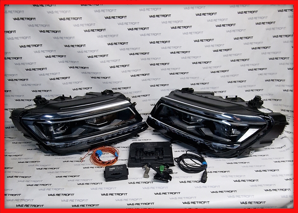 Poza - Set Retrofit Faruri LED Complete HIGH VW Tiguan 2 AD1 Originale Cu Calculatoare
