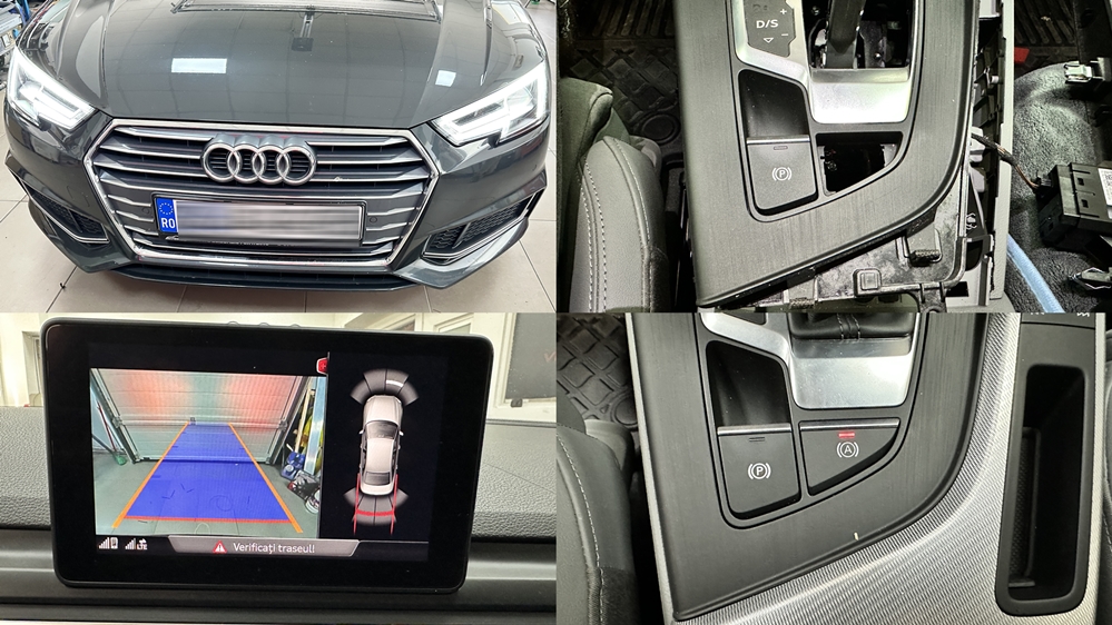 Poza - Audi A4 B9 2017 Instalare Camera Spate Video Buton Auto Hold A4 B9