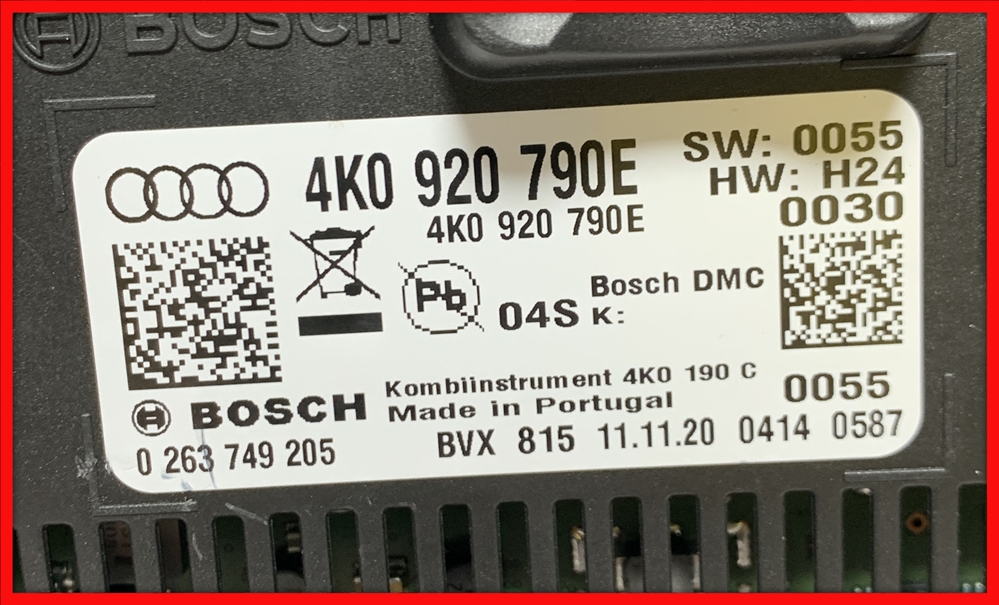 Poza 5 - Ceasuri Digitale Bord Plasma AID Audi A6 A7 Q8 4K0920790E 4K0 920 790 E