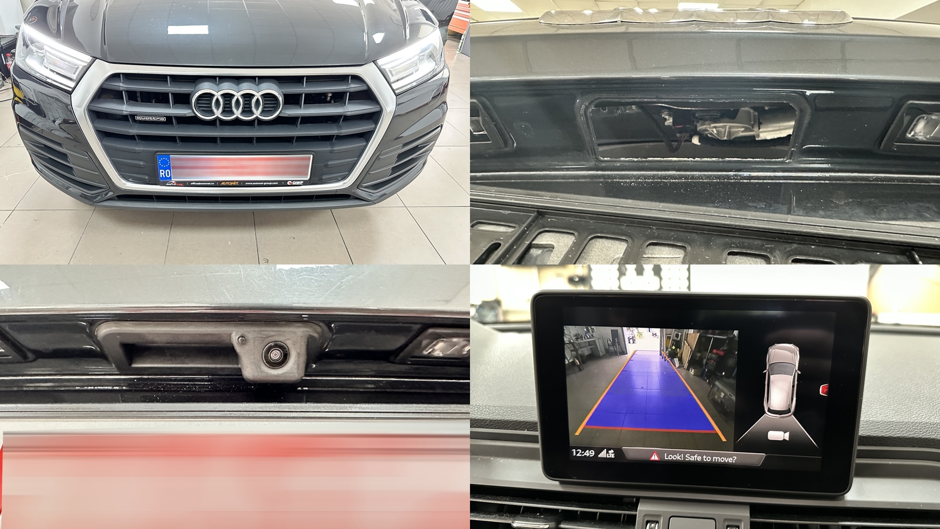 Poza - Instalare Camera Marsarier Audi Q5 FY 2018 Camera Video Spate Originala
