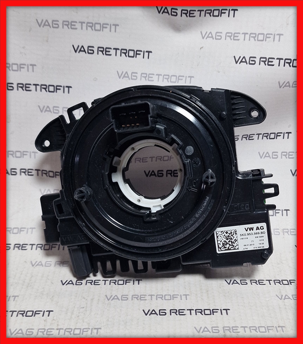 Poza 3 - Spira Volan / Calculator Coloana Arc Spirala Airbag VW Skoda Seat 5K0953569BD 5K0 953 569 BD