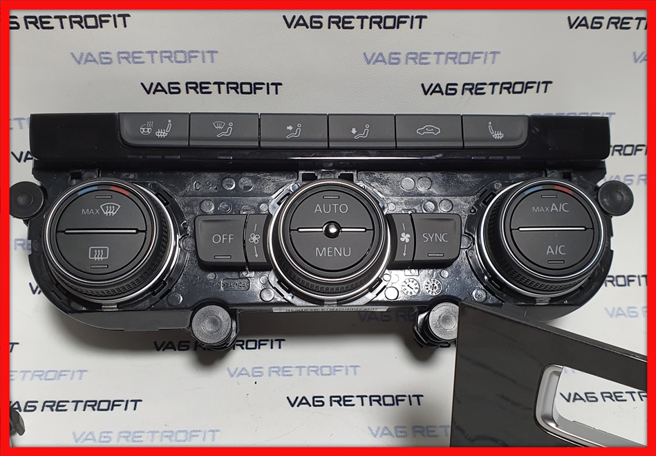 Poza 3 - KIT Incalzire Volan VW Golf 7 VII Panou Climatronic Rama Adaptoare Spira Volan