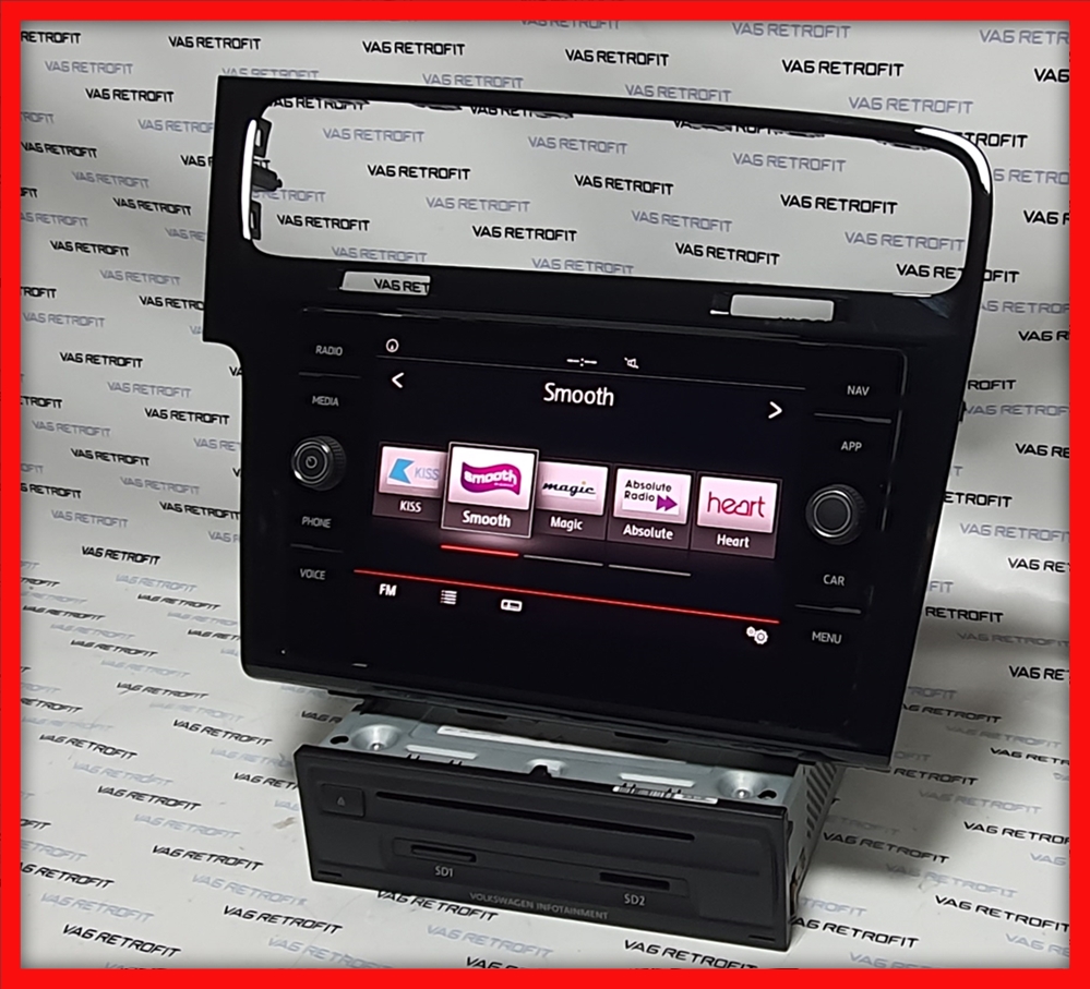 Poza 6 - Navigatie MIB 2 MIB2 Display Unitate Navigatie APP Connect VW Golf 7 