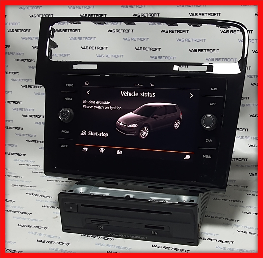 Poza 3 - Navigatie MIB 2 MIB2 Display Unitate Navigatie APP Connect VW Golf 7 