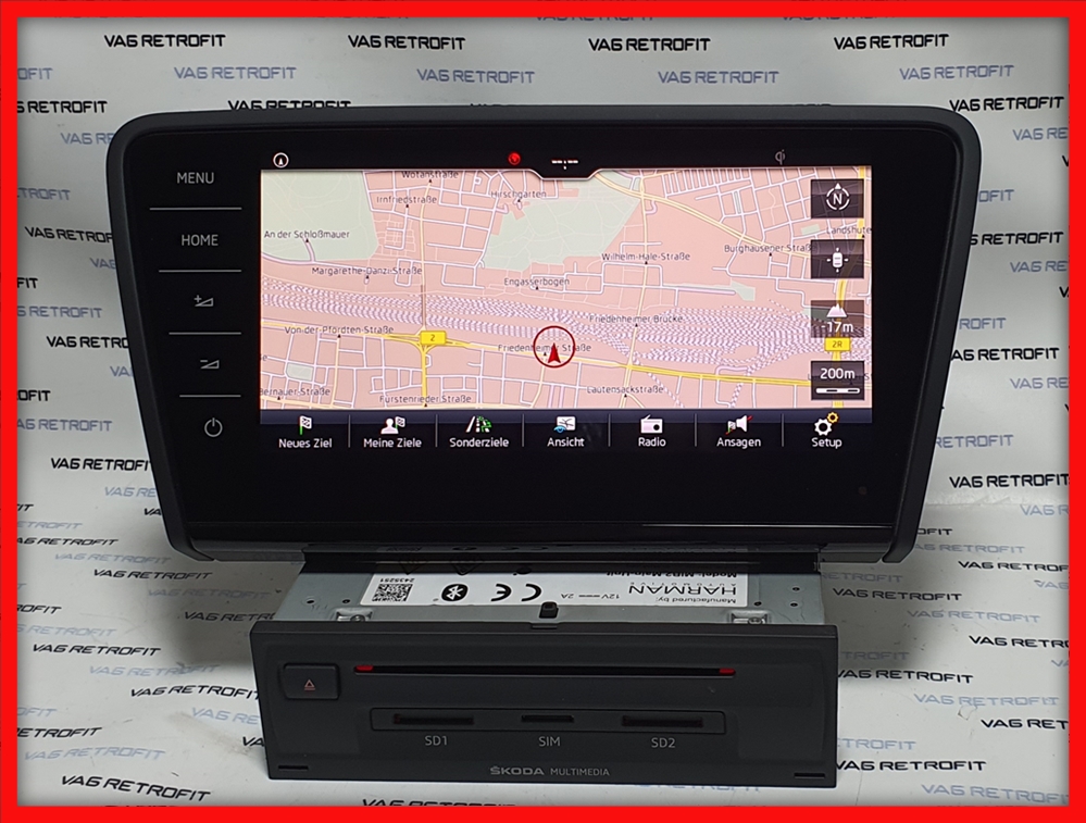 Poza 3 - Navigatie MIB2.5 Discover PRO HARMAN Display 9,2 Inch Skoda Octavia 3 III
