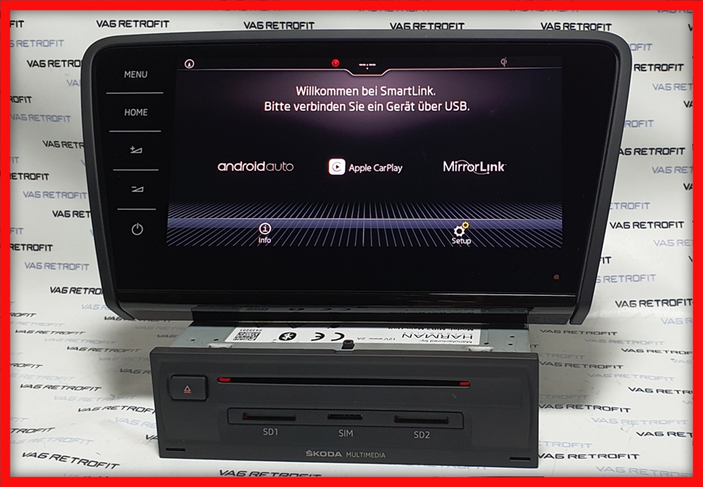 Poza 4 - Navigatie MIB2.5 Discover PRO HARMAN Display 9,2 Inch Skoda Octavia 3 III