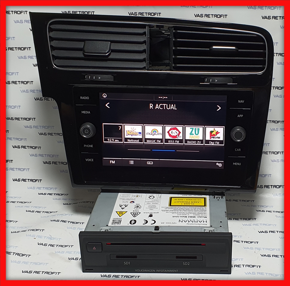 Poza 5 - Navigatie MIB 2 MIB2 Discover PRO HARMAN Display Unitate VW Golf 7 Poza 5 - Navigatie MIB 2 MIB2 Discover PRO HARMAN Display Unitate VW Golf 7