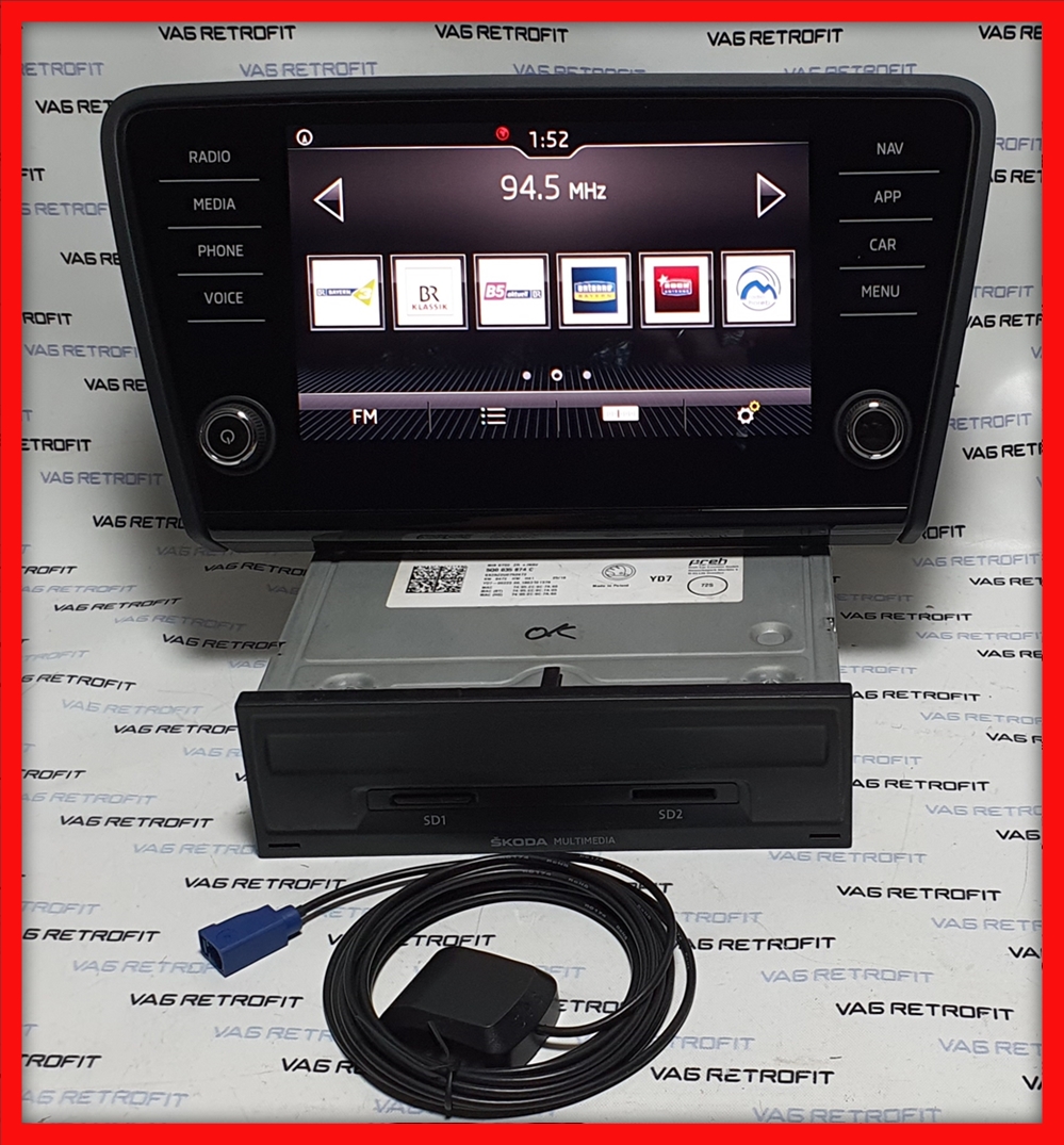 Poza 7 - Navigatie MIB 2 MIB2 Display Unitate Skoda Octavia 3 5E0919605M
