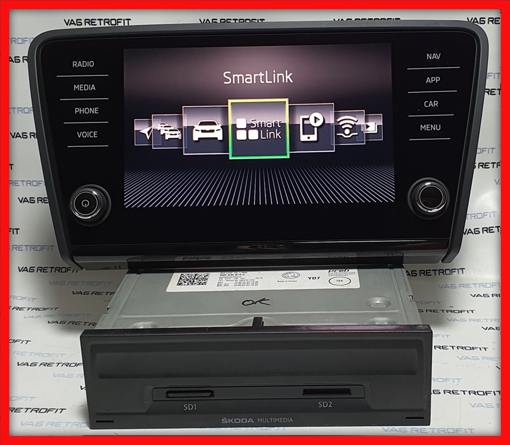 Poza 6 - Navigatie MIB 2 MIB2 Display Unitate Skoda Octavia 3 5E0919605M