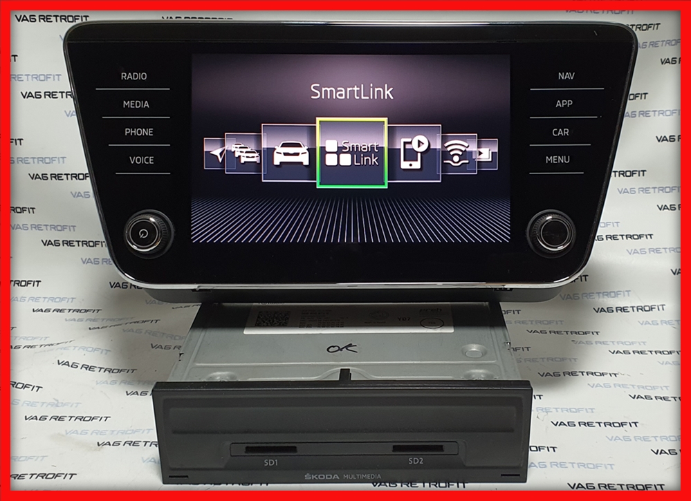 Poza 4 - Navigatie MIB 2 MIB2 Display Unitate Skoda Superb 3 3V0919605D Poza 4 - Navigatie MIB 2 MIB2 Display Unitate Skoda Superb 3 3V0919605D