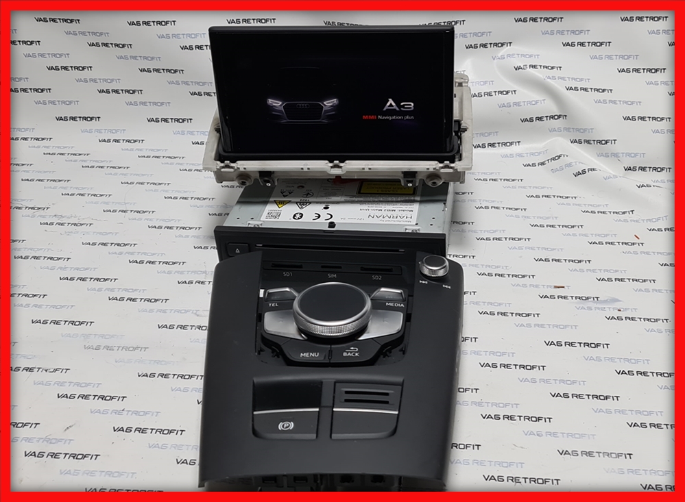 Poza 2 - Navigatie Audi A3 8V MMI Plus MIB2 High Discover PRO HARMAN Display Unitate