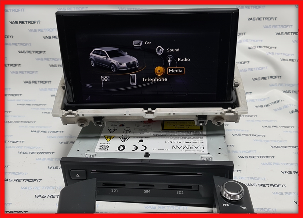 Poza 4 - Navigatie Audi A3 8V MMI Plus MIB2 High Discover PRO HARMAN Display Unitate