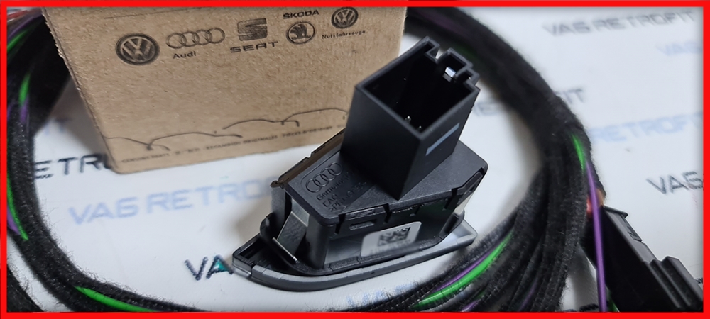 Poza 4 - Buton Auto Hold Audi A4 B9 8W A5 F5 Q5 FY Q7 + Cablaj AutoHold