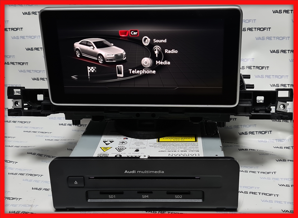 Poza 2 - Navigatie Audi A4 B9 A5 F5 Q5 FY MMI Plus MIB2 High HARMAN Display Unitate