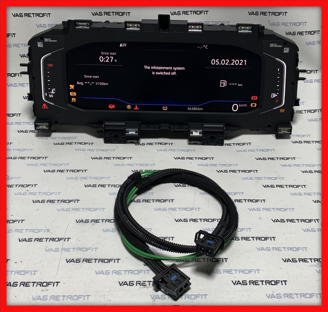Poza 3 - Ceasuri LED Digitale VW POLO VI 2G AW Virtual Cockpit AID 2G0920790 Poza 3 - Ceasuri LED Digitale VW POLO VI 2G AW Virtual Cockpit AID 2G0920790