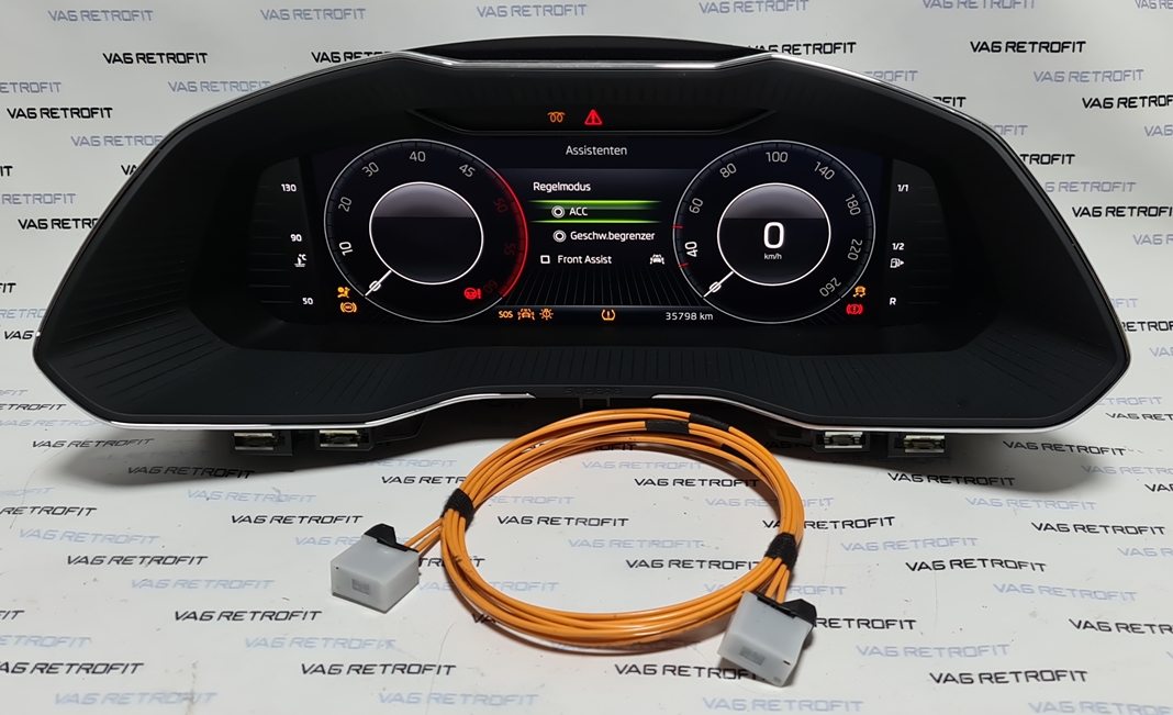 Poza 5 - Ceasuri Bord Digitale SKODA SUPERB 3 III 3V0920790A Virtual Cockpit AID LED Poza 5 - Ceasuri Bord Digitale SKODA SUPERB 3 III 3V0920790A Virtual Cockpit AID LED