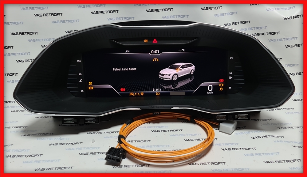 Poza 2 - Ceasuri Bord Digitale SKODA SUPERB 3 III 3V0920790D Virtual Cockpit 3V0 920 790 D