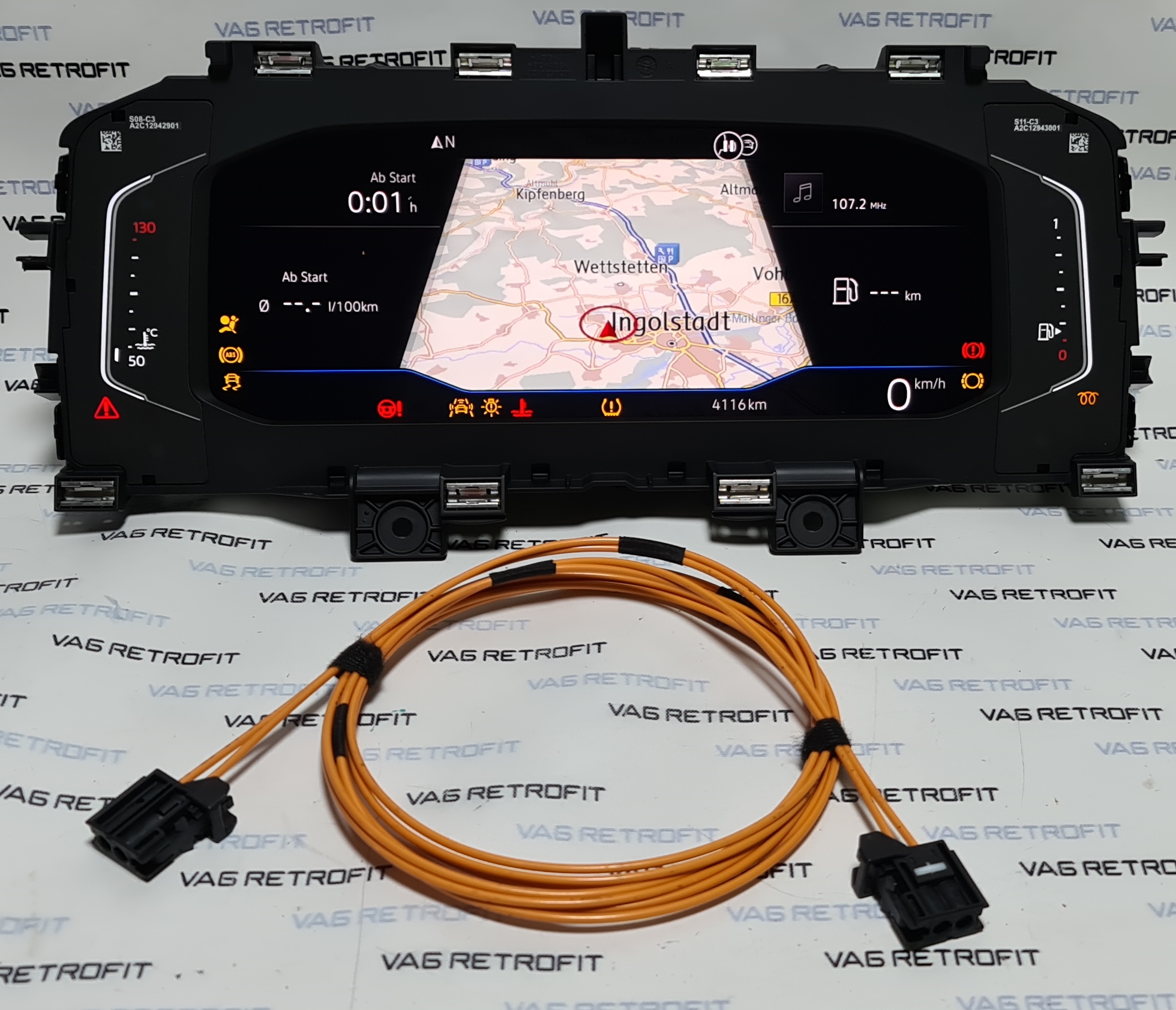 Poza 2 - Ceasuri Bord Digitale VW POLO 2G AW1 GTI T-Cross 2G0920790B / 2G0 920 790 B Poza 2 - Ceasuri Bord Digitale VW POLO 2G AW1 GTI T-Cross 2G0920790B / 2G0 920 790 B