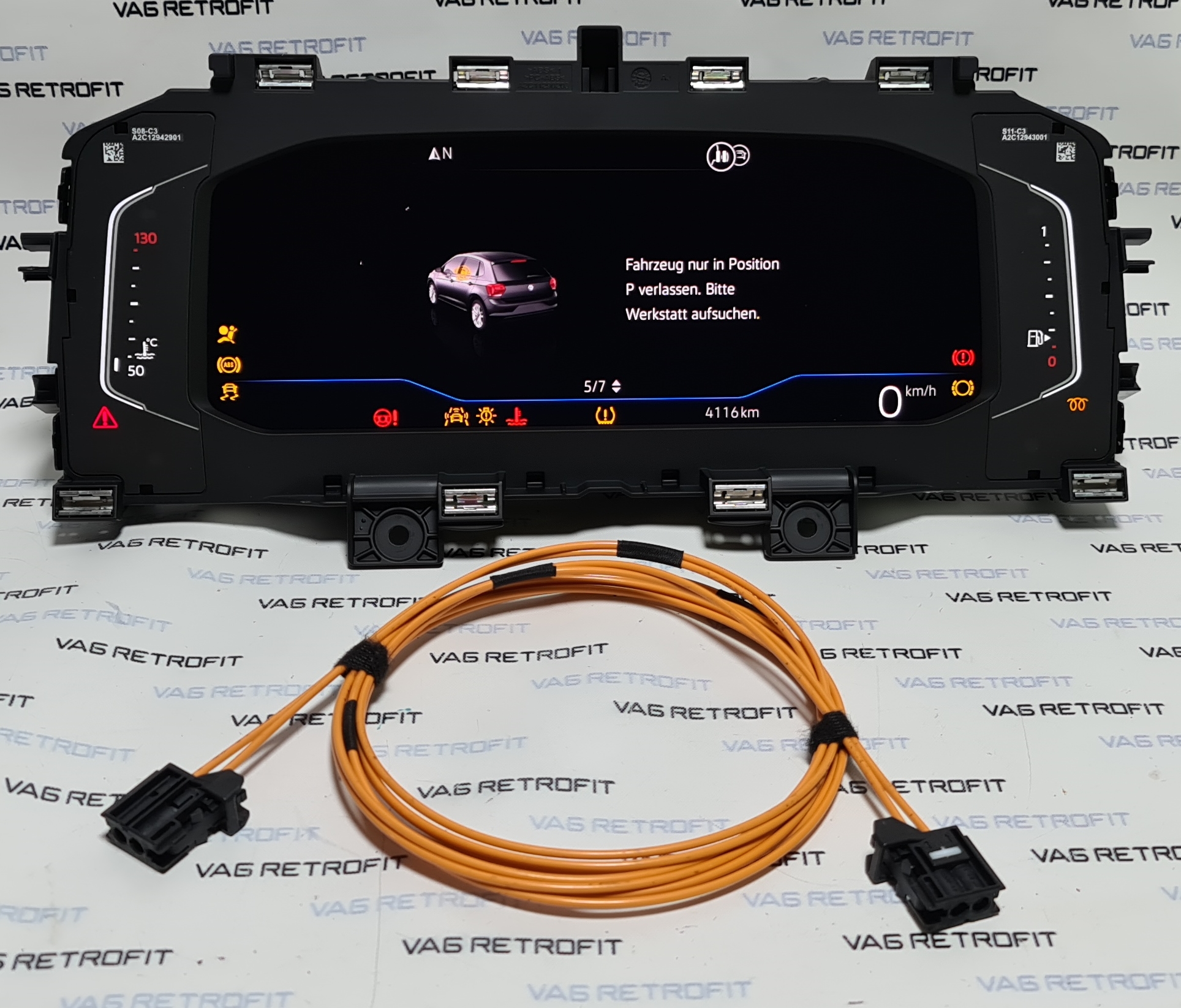 Poza 4 - Ceasuri Bord Digitale VW POLO 2G AW1 GTI T-Cross 2G0920790B / 2G0 920 790 B Poza 4 - Ceasuri Bord Digitale VW POLO 2G AW1 GTI T-Cross 2G0920790B / 2G0 920 790 B