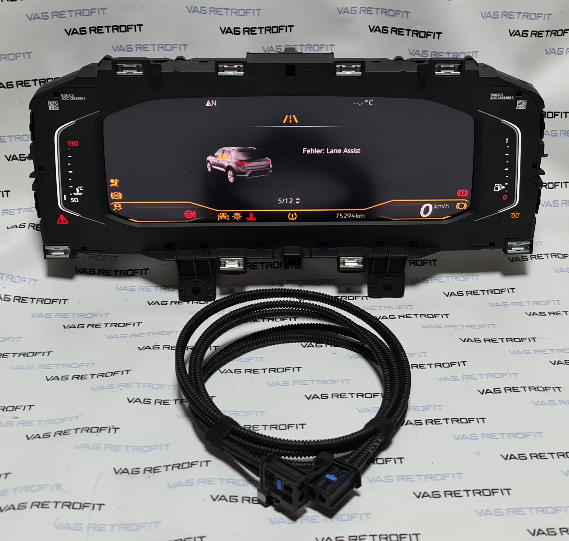 Poza 2 - Ceasuri Bord Digitale VW T Roc LED Virtual Cockpit T-Roc 17A920790