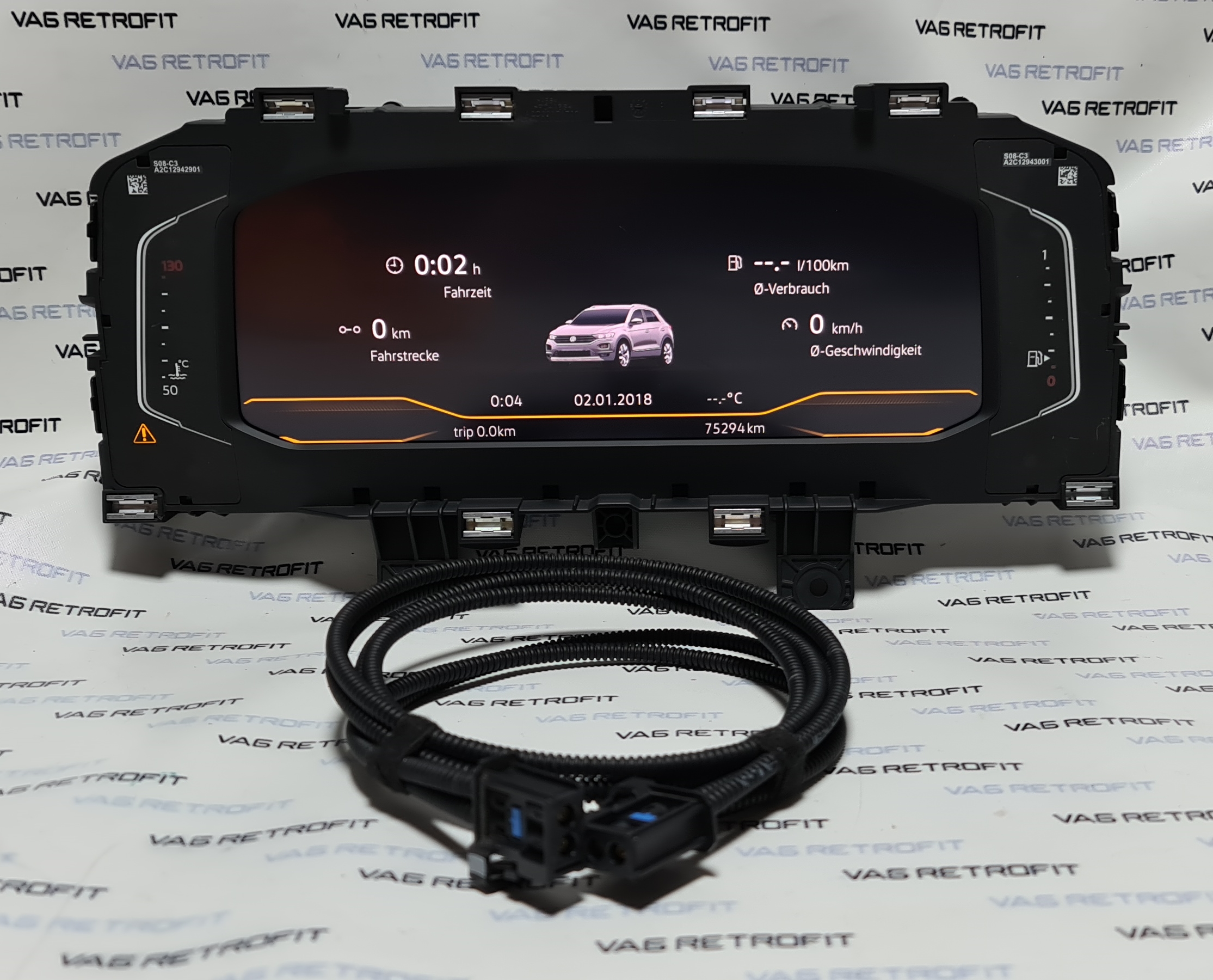 Poza 3 - Ceasuri Bord Digitale VW T Roc LED Virtual Cockpit T-Roc 17A920790