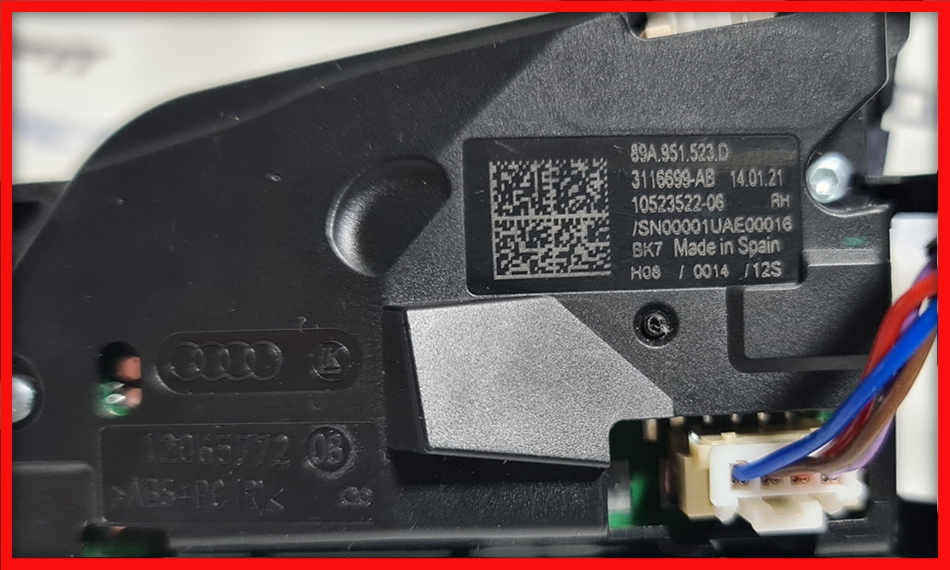 Poza 4 - Comenzi Volan Touch Audi A6 C8 A7 A8 89A951523D 89A 951 523 D