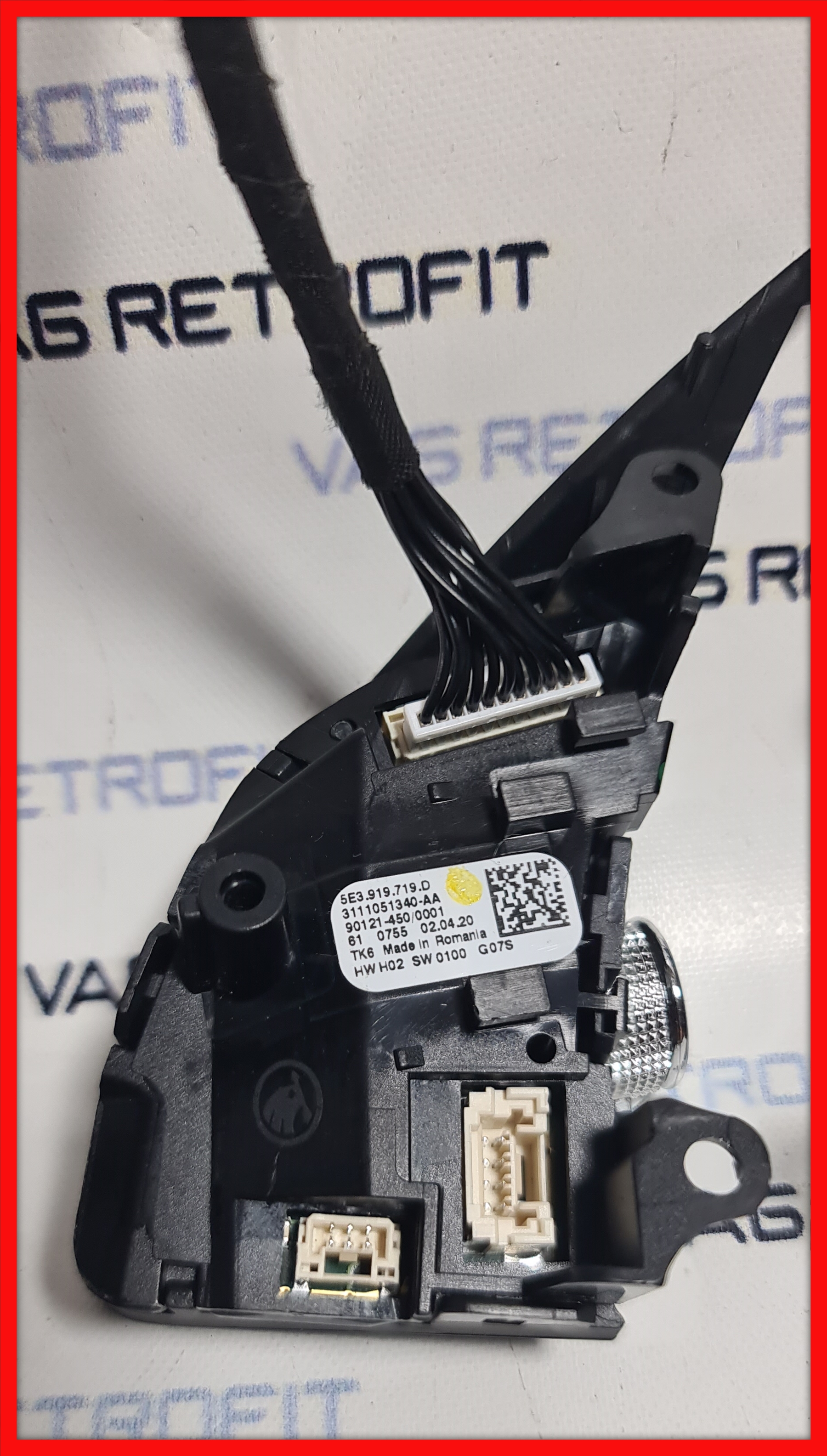 Poza 3 - Comenzi Volan Skoda Octavia 4 IV Skoda Superb IV 5E3919719D / 5E3 919 719 D