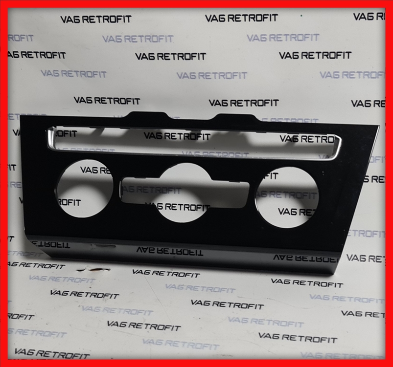 Poza 2 - Trim ornament rama climatronic Piano Black VW Passat B8 3G1863042