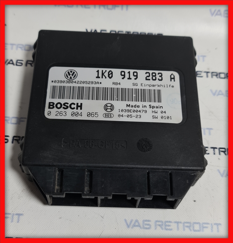 Poza 3 - Modul senzori de parcare VW Golf 5 V Audi 1K0919283A Poza 3 - Modul senzori de parcare VW Golf 5 V Audi 1K0919283A