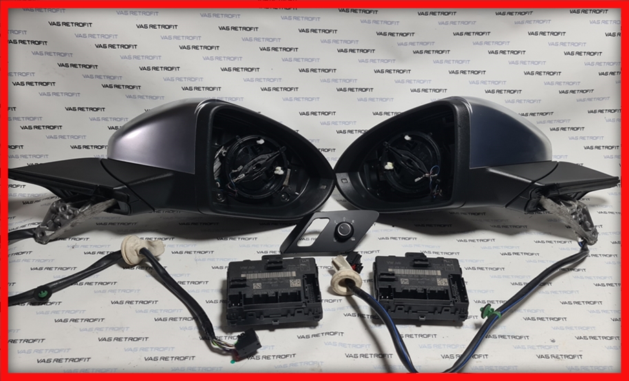 Poza 2 - Oglinzi Rabatabile VW Golf 7 R VII Electrice Incalzite Set Complet