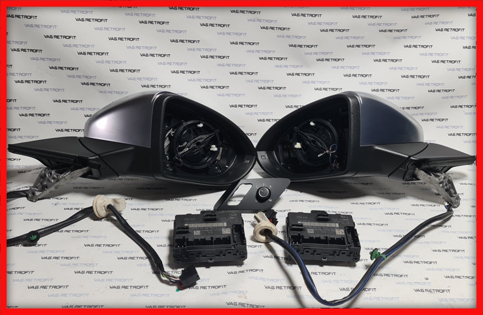 Poza 3 - Oglinzi Rabatabile VW Golf 7 R VII Electrice Incalzite Set Complet