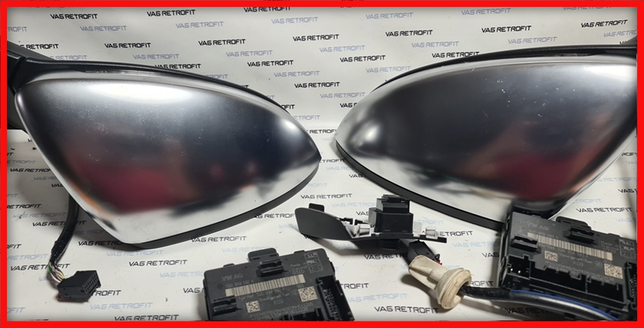 Poza 5 - Oglinzi Rabatabile VW Golf 7 R VII Electrice Incalzite Set Complet