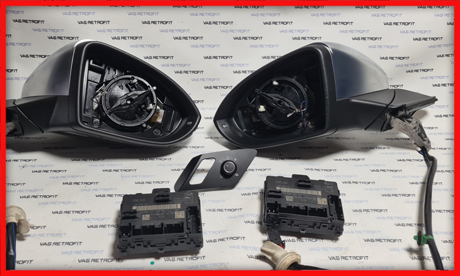 Poza 7 - Oglinzi Rabatabile VW Golf 7 R VII Electrice Incalzite Set Complet