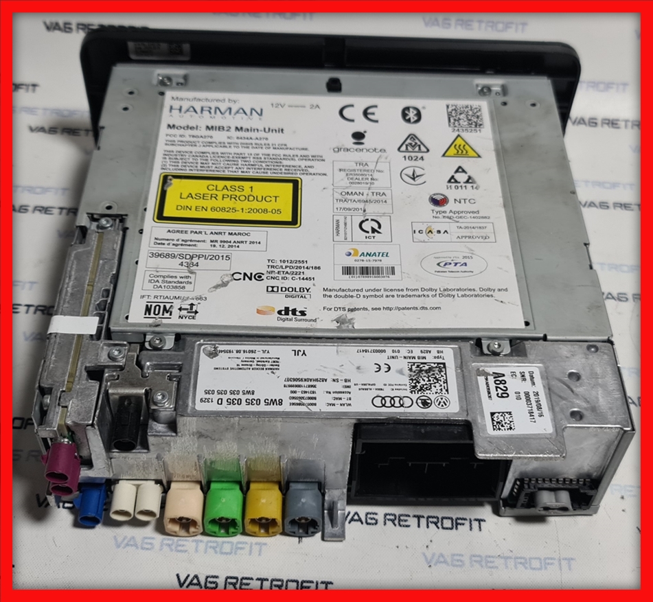 Poza 3 - Unitate Navigatie Audi Q5 A4 A5 MMI MIB2 8W5 035 035 D 8W5035035D