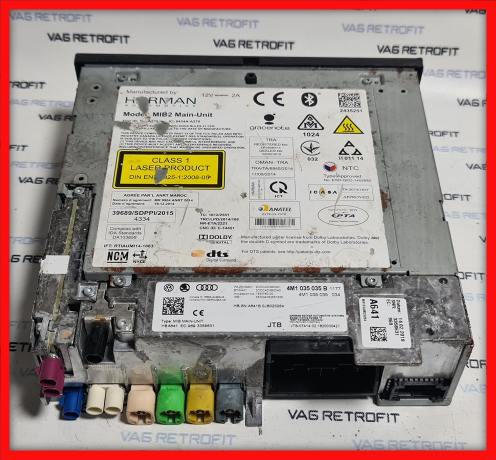 Poza 3 - Unitate Navigatie Audi Q7 4M MMI MIB2 4M1 035 035 B 4M1035035B