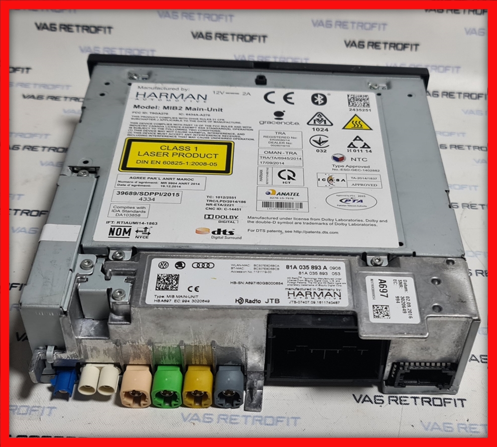 Poza 2 - Unitate Navigatie Audi Q2 MMI MIB2 81A 035 893 A 81A035893A Poza 2 - Unitate Navigatie Audi Q2 MMI MIB2 81A 035 893 A 81A035893A
