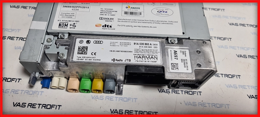 Poza 3 - Unitate Navigatie Audi Q2 MMI MIB2 81A 035 893 A 81A035893A Poza 3 - Unitate Navigatie Audi Q2 MMI MIB2 81A 035 893 A 81A035893A