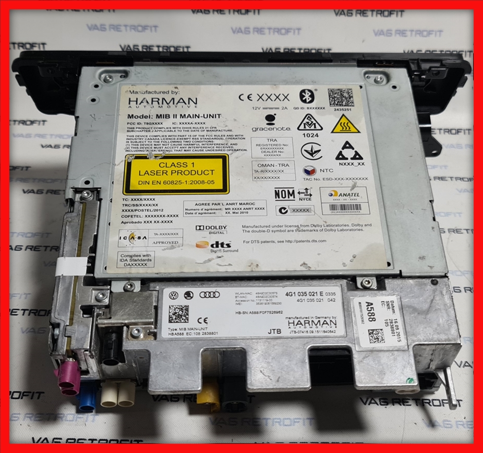 Poza 2 - Unitate Navigatie Audi A6 S6 A7 RS6 4G C7 MMI 3G+ MIB2 4G1035021E 4G1 035 021 E