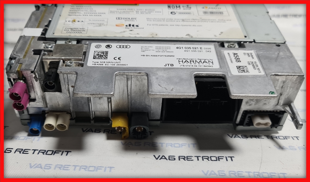 Poza 4 - Unitate Navigatie Audi A6 S6 A7 RS6 4G C7 MMI 3G+ MIB2 4G1035021E 4G1 035 021 E