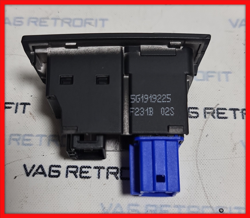 Poza 3 - Buton Avarie VW Golf 7 VII Comutator Intrerupator 5G1919225 5G1 919 225