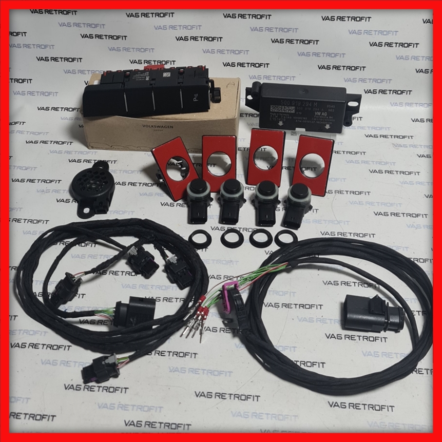 Poza 4 - Kit Set Senzori De Parcare Fata VW Golf Sportsvan Originali