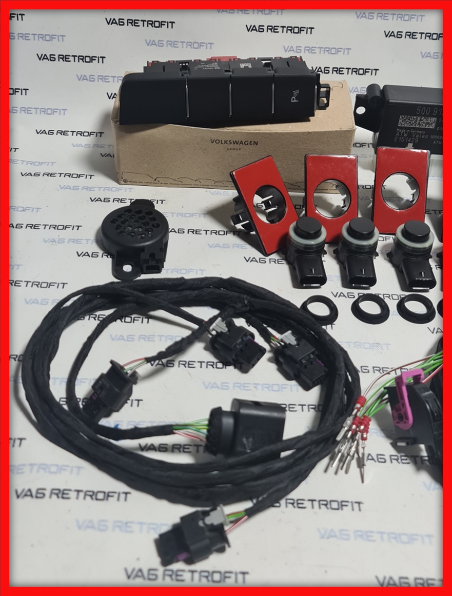 Poza 2 - Kit Set Senzori De Parcare Fata VW Golf Sportsvan Originali