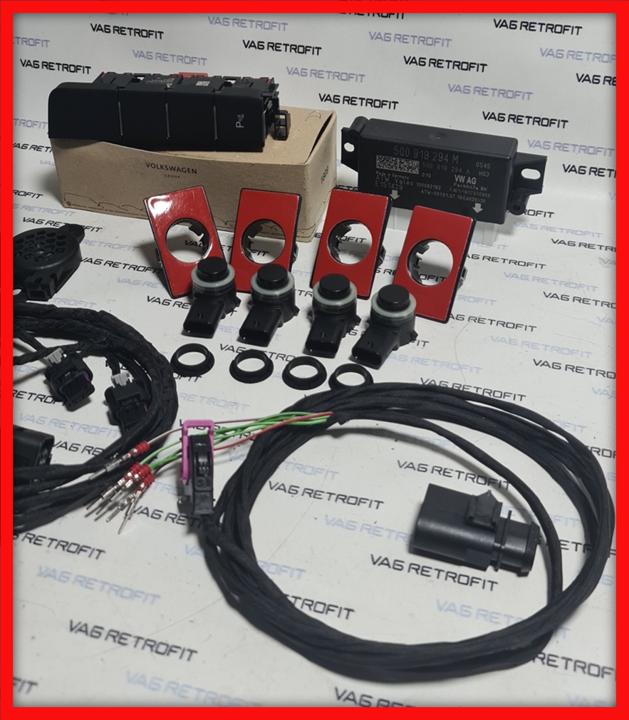 Poza 3 - Kit Set Senzori De Parcare Fata VW Golf Sportsvan Originali