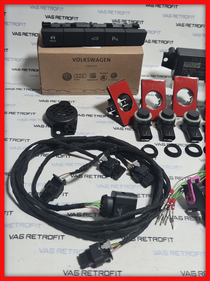 Poza 2 - Kit Set Senzori De Parcare Fata Skoda Octavia 3 III Originali Poza 2 - Kit Set Senzori De Parcare Fata Skoda Octavia 3 III Originali