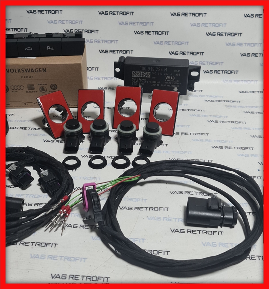 Poza 3 - Kit Set Senzori De Parcare Fata Skoda Octavia 3 III Originali Poza 3 - Kit Set Senzori De Parcare Fata Skoda Octavia 3 III Originali