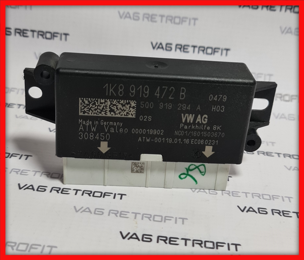 Poza 2 - Modul Calculator Senzori Parcare PDC VW Jetta 2016 1K8919472B 1K8 919 472 B