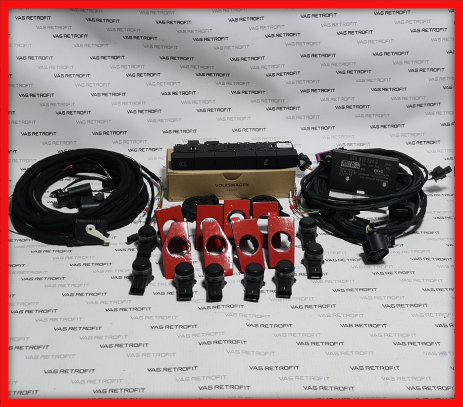 Poza 9 - Senzori Parcare Fata Spate VW Polo 6 2G AW1 Originali