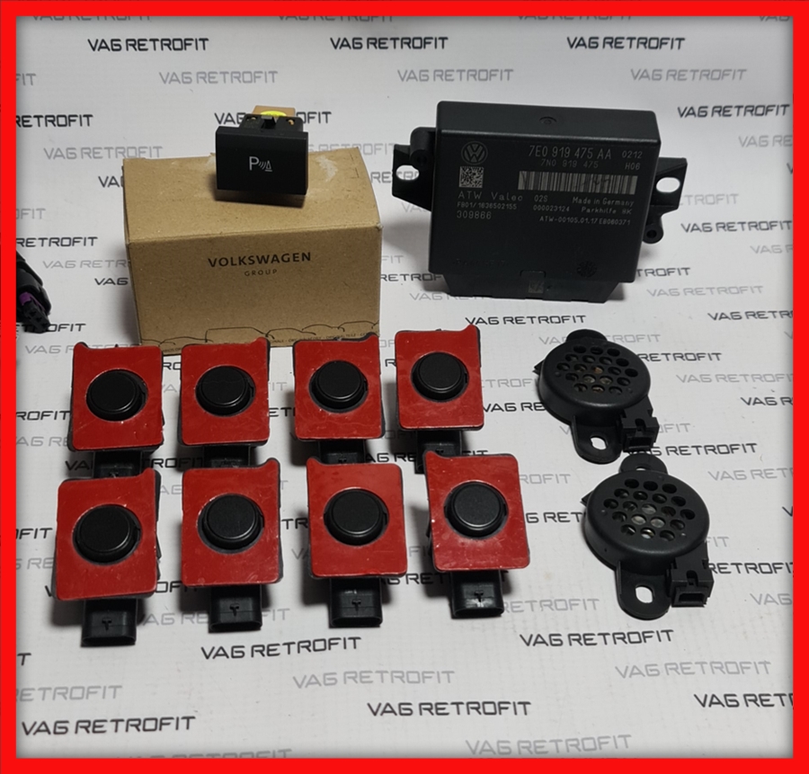 Poza 3 - Senzori Parcare Fata Spate VW Transporter T5 T5.5 Originali