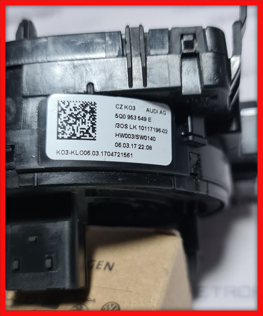 Poza 3 - Spira / Spirala Volan VW Golf Audi Skoda 5Q0953549E 5Q0 953 549 E