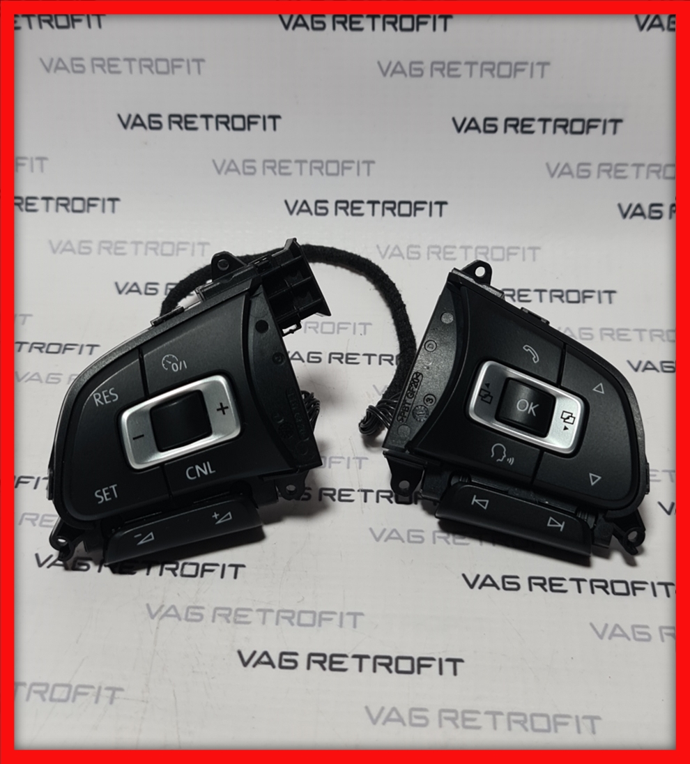 Poza 2 - 6C0959442A/ 6C0 959 442 A Set Comenzi Volan Cu Padele VW Polo Jetta Sharan